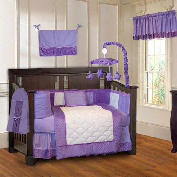BabyFad Barnyard 10 Piece Baby Crib Bedding Set